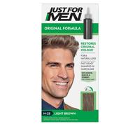 Just For Men Men's Shampoo-In Hair Colour - Light Brown in Clear Just For Men Clear