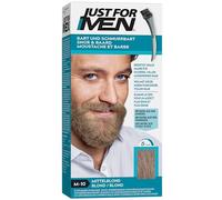 Just for Men Moustache and Beard Medium Blonde Colour, Eliminates Grey for a Thicker and Fuller Look - M10