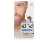 Just For Men M35 Moustache and Beard Facial Hair Color Medium Brown