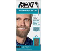 Just For Men M25 Moustache and Beard Facial Hair Color Light Brown