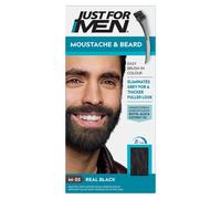 Just For Men - M55 - Moustache and Beard Facial Hair Color - Real Black