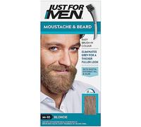 Just for men Moustache & Beard Sandy Blonde Dye , Eliminates Grey for a Thicker & Fuller Look, M10