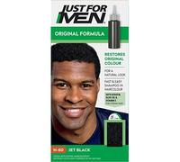 Just for men Original Formula Jet Black Hair Dye, Restores Original Colour for a Natural Look, H60