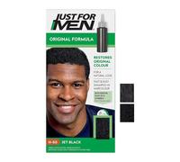 Just For Men Original Formula Jet Black Hair Dye, Targets Only The Grey Hairs, Restoring The Original Colour For a Natural Look H60