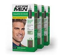 Just For Men Original Formula Men's Hair Color, Light Brown (Pack of 3)