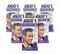 Just For Men Touch of Grey Hair Dye Dark Brown T-45 1 Kit | x6 Pack