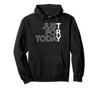 JUST FOR TODAY TRY Alcoholics AA Narcotics NA Anonymous Pullover Hoodie