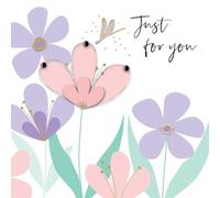 Just for You Magical Garden Fun! Birthday Hand-Finished Greeting Card AL002