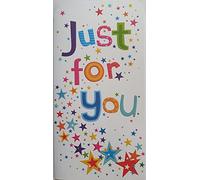 Just For You - Money Note Wallet Card - Have A Great Day - Fun Colourful For Him or Her