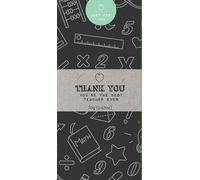 Just For You - Thank You Teacher Milk Chocolate Bar 70g x 1
