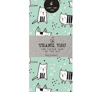 Just For You - Thanks For Looking After The Cat Milk Chocolate Bar 70g x 1