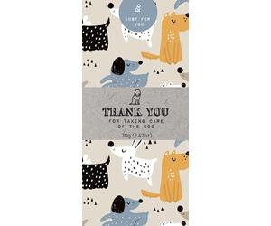 Just For You - Thanks For Looking After The Dog Milk Chocolate Bar 70g x 1