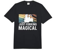 Just Forking Magical for Warehouse Worker Forklift Operators Comfort Colors Adult Heavyweight T-Shirt