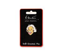 Just Funky Albert Einstein Tongue Out Enamel Pin | Official Einstein Collectible Poster Pin