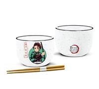 Just Funky Demon Slayer Ramen Bowl and Chopsticks