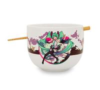 Just Funky Hatsune Miku Crypton Voice 14-Ounce Ramen Bowl with Chopsticks