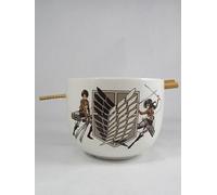 Just Funky L'ATTAQUE des Titans Battalion Exploration Ramen Bowl, 470 ml