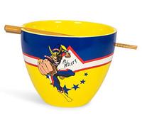 Just Funky My Hero Academia All Might Dinnerware Set | 16-Ounce Ramen Bowl and Chopsticks