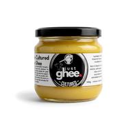 Just Ghee Cultured Ghee 300g | Made from Cultured (Fermented) Grass Fed Butter | Rich & Aromatic Clarified Butter | High Smoke Point Cooking Fat
