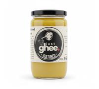 Just Ghee Cultured Ghee 600g | Made from Cultured (Fermented) Grass Fed Butter | Rich & Aromatic Clarified Butter | High Smoke Point Cooking Fat