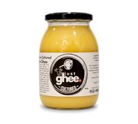 Just Ghee Cultured Ghee 900g | Made from Cultured (Fermented) Grass Fed Butter | Rich & Aromatic Clarified Butter | High Smoke Point Cooking Fat