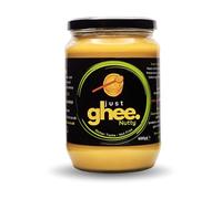 Just Ghee - Nutty Bengali Ghee | No Nuts | Premium Authentic Cow Ghee | Grass-Fed Cows | Rich Taste | High Smoke Point | Nutrient-Rich | Vegetarian | Ayurvedic Benefits | 600g