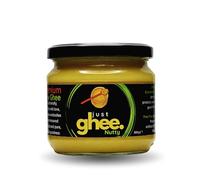 Just Ghee - Nutty Bengali Ghee | No Nuts | Premium Authentic Cow Ghee | Grass-Fed Cows | Rich Taste | High Smoke Point | Nutrient-Rich | Vegetarian | Ayurvedic Benefits | 300g