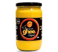 Just Ghee Original Grass Fed Ghee 600g | Great Taste Award Winner 2025 | Pure Clarified Butter | British Cow Ghee | High Smoke Point Cooking Ghee | Handmade in UK
