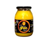 Just Ghee Original Grass Fed Ghee 900g | Great Taste Award Winner 2025 | Pure Clarified Butter | British Cow Ghee | High Smoke Point Cooking Ghee | Handmade in UK