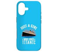 Just Girl Who Loves Titanic Girl Titanic Design for Women Case for iPhone 17