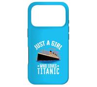 Just Girl Who Loves Titanic Girl Titanic Design for Women Case for iPhone 17 Pro