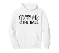 Just Give Me The Ball Soccer Practice Football Player Youth Pullover Hoodie