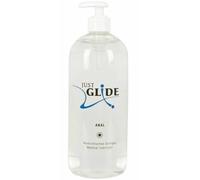 Just Glide Anal lubricant Water based lube Latex safe gel Made 1000 ml / 34 oz