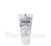 Just Glide Anal lubricant Water based lube Latex safe gel Made 50 / 200 / 1000ml