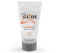 Just Glide Performance Hybrid Lube Water & Silicone base Long Lasting 20ml