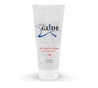 Just Glide Strawberry Lubricant Transparent 200 ml