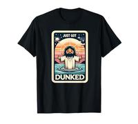 Just Got Dunked Made Christian New Jesus Kids Baptism Tarot T-Shirt