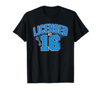 Just Got License Teen Driver 16 Year Old Milestone Licensed T-Shirt