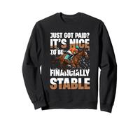 Just Got Paid Its Nice To Be Financially Stable Sweatshirt