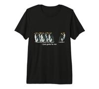 Just Gotta Being Myself Penguins Premium T-Shirt