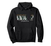 Just Gotta Being Myself Penguins Pullover Hoodie