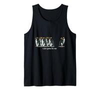 Just Gotta Being Myself Penguins Tank Top