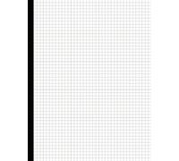 Just Graph Paper:Quadrille paper:1/4 Inch Grid Paper 200 sheets