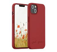 JUST GREEN Protective Case for iPhone 13 Natura Recyclable, Red