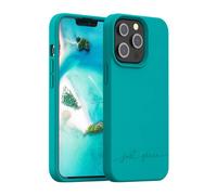 JUST GREEN Protective Case for iPhone 13 Pro Natura Recyclable, Blue