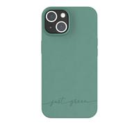 JUST GREEN Protective Case for iPhone 14 Natura Recyclable, Green