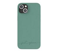 JUST GREEN Protective Case for iPhone 14 Plus Natura Recyclable, Green