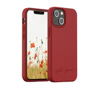 JUST GREEN Protective Cover for iPhone 13 Mini Natura Recyclable, Red