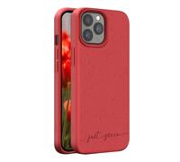JUST GREEN Soft Case for iPhone 13 Pro Max Natura Model, Red