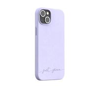 JUST GREEN Soft Case for iPhone 14 Plus Natura Model, Lavender